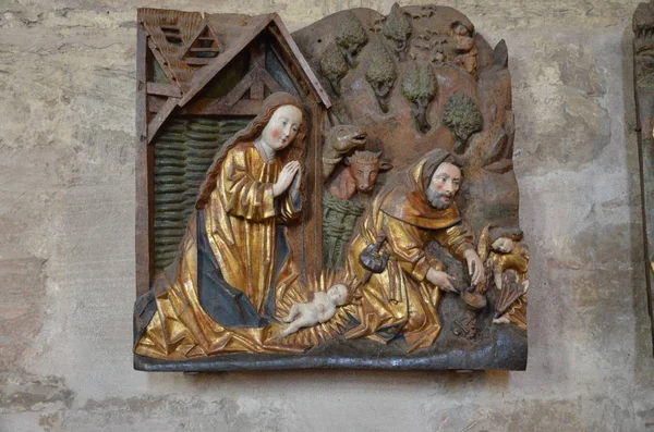 Katedraali Erfurtissa Saksassa — kuvapankkivalokuva