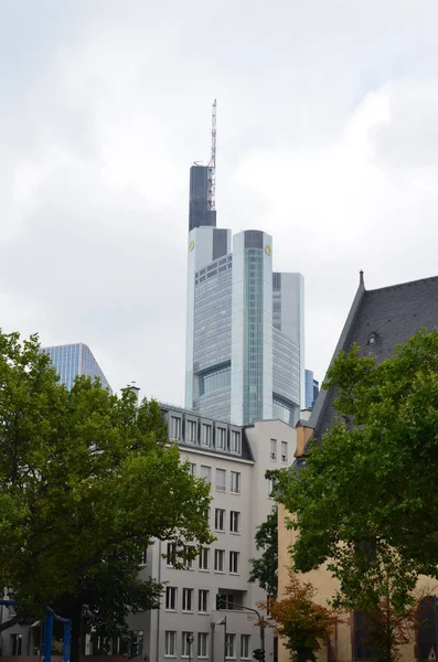 Grattacieli Francoforte Sul Meno Germania — Foto Stock