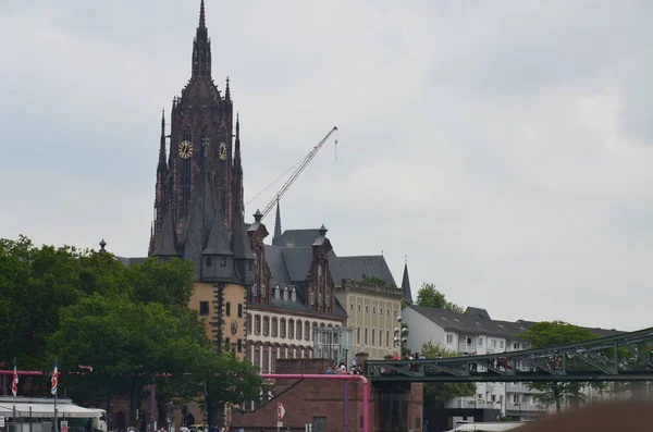 Особенность Города Франкфурта Германия — стоковое фото