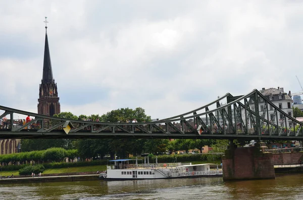 Particolare Della Città Francoforte Germania — Foto Stock