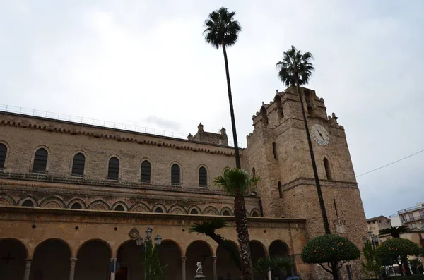 Cattedrale Monreale Vicino Palermo Italia — Foto Stock