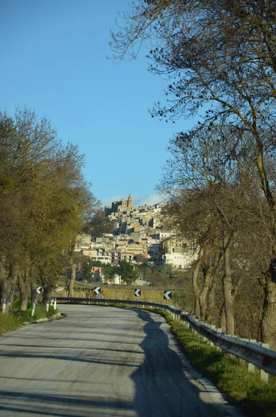 Πόλη Του Sambuca Σικελία — Φωτογραφία Αρχείου