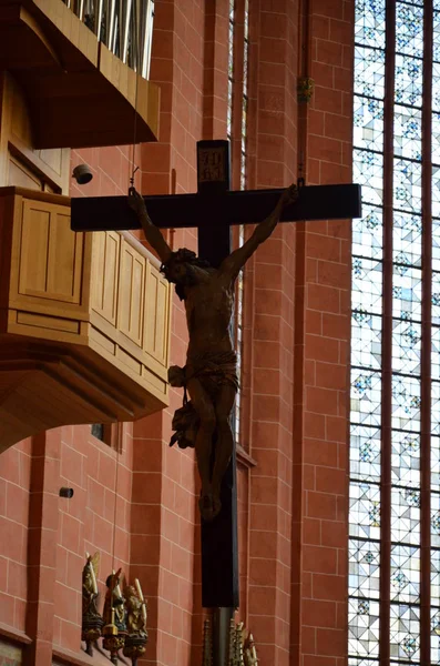 Iglesia Interior San Bartolomé — Foto de Stock