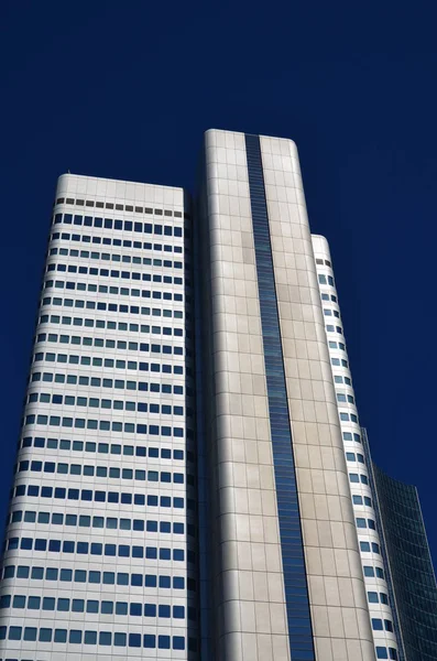 Hochhäuser Frankfurt Main Deutschland — Stockfoto