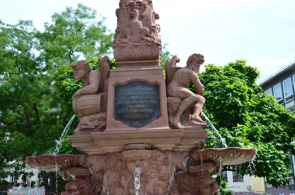 Fuente Barroca Tardía Liebfrauenberg Brunnen — Foto de Stock