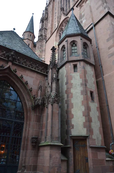 Bartholomaus Frankfurter Dom Cathedral Frankfurt Main Jerman — Stok Foto