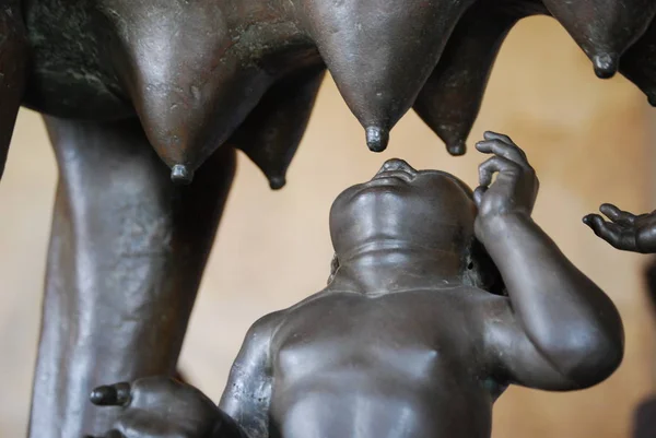 Ετρουσκική Χάλκινο Άγαλμα Καπιτωλίου Λύκος — Φωτογραφία Αρχείου