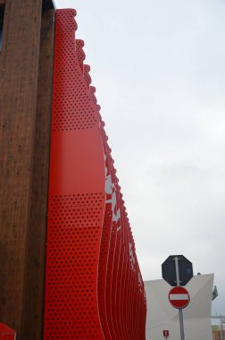 Milano, İtalya - 10.04.2015: Coca Cola Fuarı'nda 