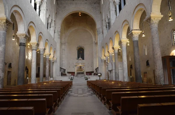 Bari Italia 2015 Basílica San Nicolás Bari —  Fotos de Stock