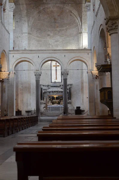 Basilica San Nicola Bari — Foto Stock