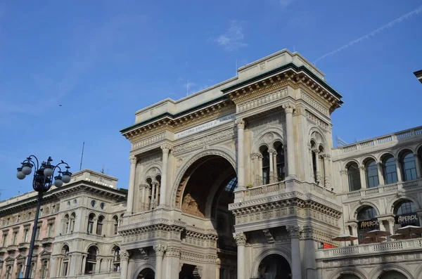 Milano Italien 2015 Galleria Vittorio Emanuele — Stockfoto