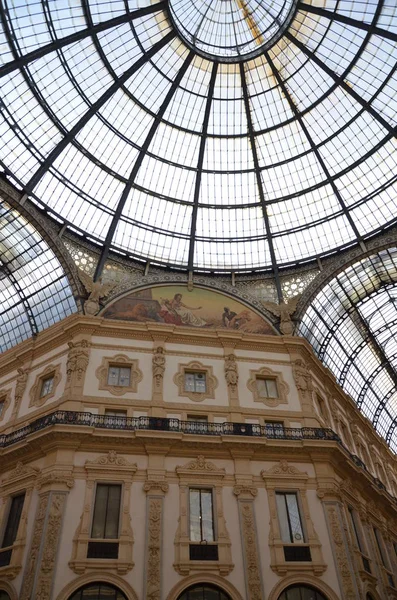 Milano Italië 2015 Galleria Vittorio Emanuele — Stockfoto