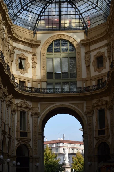 Milano Italien 2015 Die Galeria Vittorio Emanuele — Stockfoto
