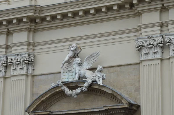 Basilica Della Santissima Annunziata Римско Католическая Малая Базилика Флоренции Италия — стоковое фото