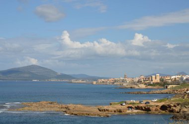 Alghero eski şehir, Sardunya, İtalya