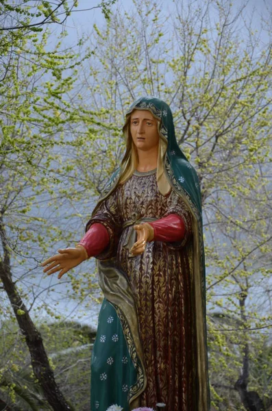 Virgin Mary Statue — Stock Photo, Image