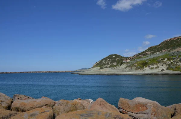 Sardinien Stadt Bosa Marina — Stockfoto