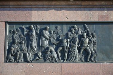 Tiergarten Parkı 'ndaki Berlin Zafer Kolonu anıtı