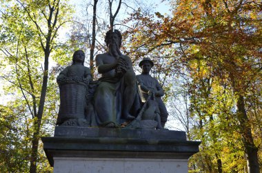 Tiergarten'deki Heykel Berlin, Almanya