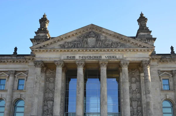 Berlini Reichstag Németország — Stock Fotó