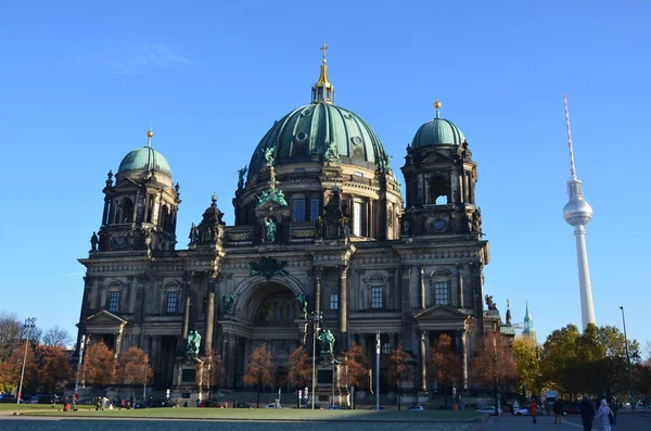 Iglesia Catedral Berlín Berliner Dom Berlín Alemania —  Fotos de Stock