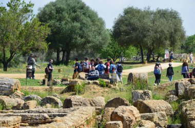 Sicilya Agrigento Tapınağı Vadisi