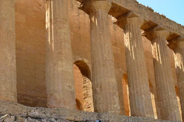Храм Конкордии Агридженто — стоковое фото