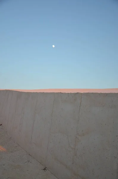 Gibellina Italia Cretto Burri Obra Arte Concreta Oeste Sicilia — Foto de Stock