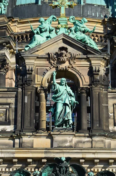 Berlínský Katedrálový Kostel Berliner Dom — Stock fotografie