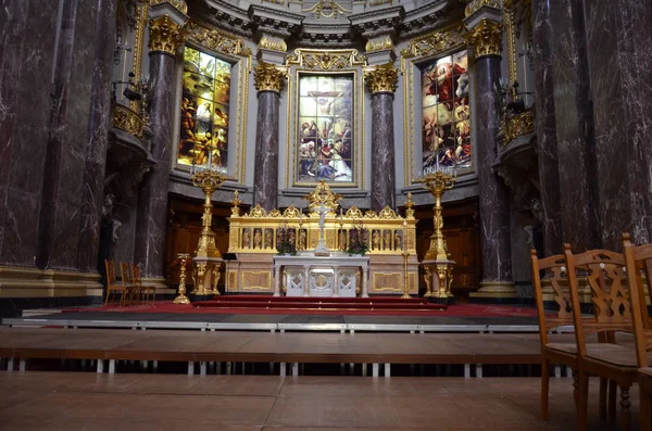 Intérieur Cathédrale Berlin Berliner Dom — Photo