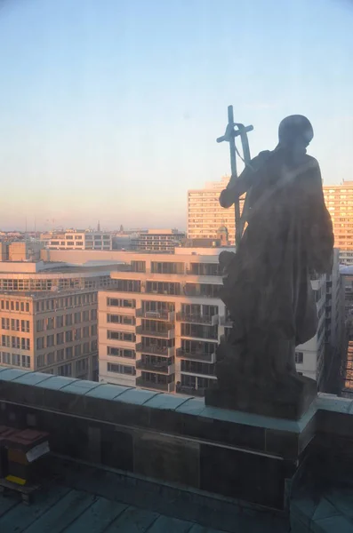 Pohled Berliner Dom Centrální Město — Stock fotografie