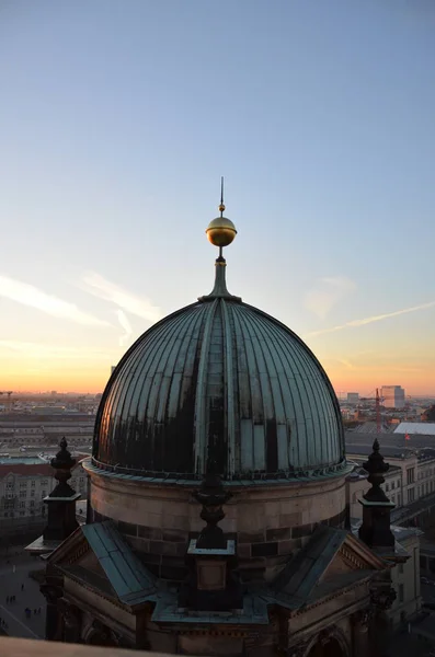 Vista Exterior Berliner Dom Centro Ciudad — Foto de Stock