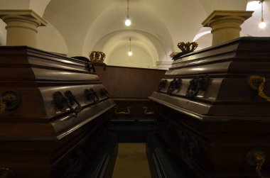  Hohenzollern mezar odasında Berlin Katedrali