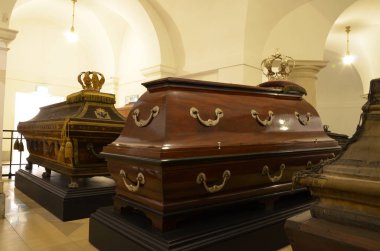  Hohenzollern mezar odasında Berlin Katedrali