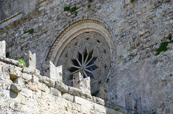 Erice Sicilya Ortaçağ Katedrali — Stok fotoğraf