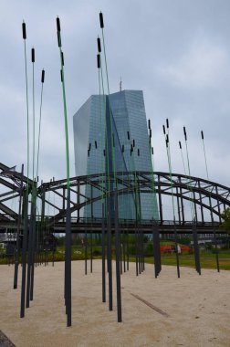 Frankfurt Main, Almanya-şehir manzarası