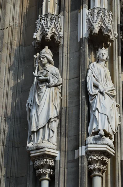 Katedra Kolonii Lista Światowego Dziedzictwa Rzymskokatolicka Gotycka Katedra Kolonii — Zdjęcie stockowe