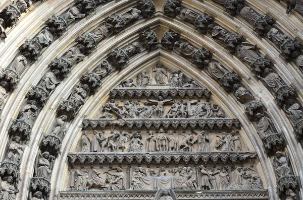 Kölnkatedralen Världsarv Romersk Katolsk Gotisk Katedral Köln — Stockfoto