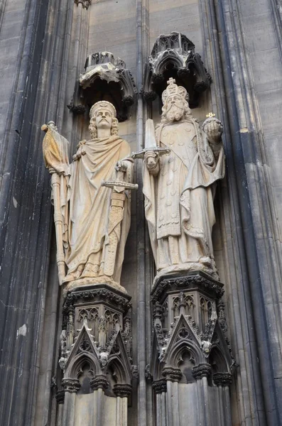 Kölner Dom Welterbe Ein Römisch Katholisch Gotischer Dom Köln — Stockfoto