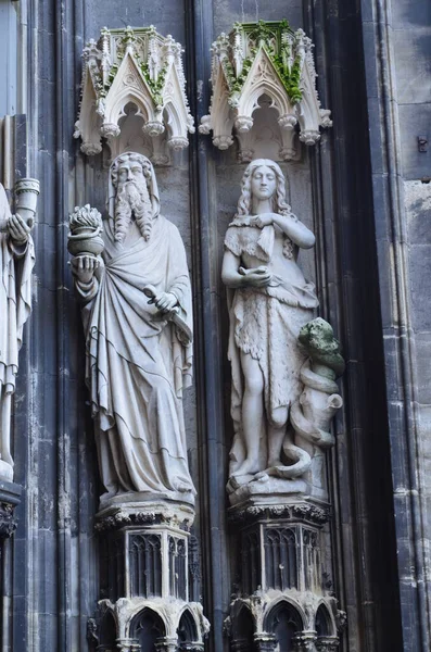 Kölner Dom Welterbe Ein Römisch Katholisch Gotischer Dom Köln — Stockfoto