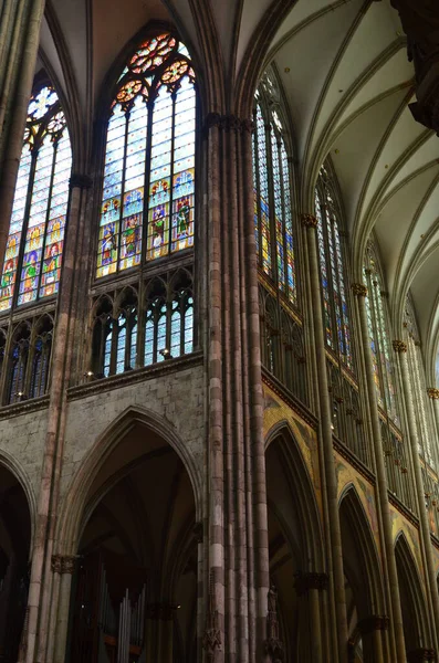 Interior Catedral Colonia Alemania —  Fotos de Stock