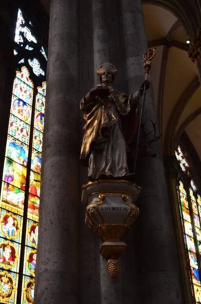 Interior Catedral Colônia Alemanha — Fotografia de Stock