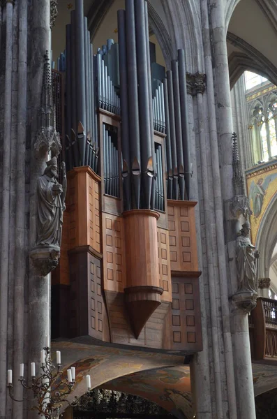 Interior Catedral Colonia Alemania —  Fotos de Stock