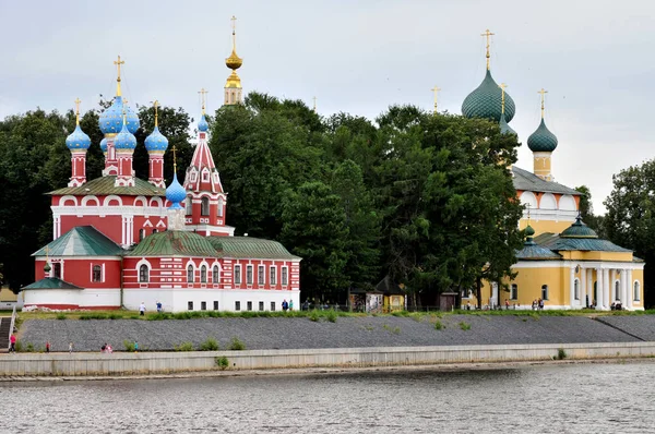 Goldener Ring Russlands Uglich Die Kirche Des Fürsten Dimitrij Auf — Stockfoto