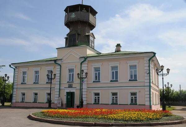 Tomsk Este Orașul Din Siberia Muzeul Istorie Din Tomsk — Fotografie, imagine de stoc