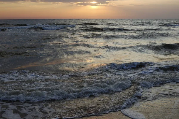 Mar Azov Mais Raso Dos Menores Mares Mundo — Fotografia de Stock