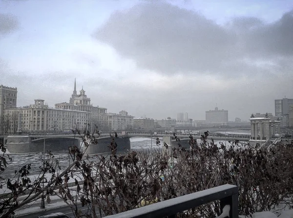 Embankment Rivière Moscou — Photo