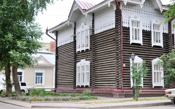 Tomsk ia Siberian city in Russia. — Stock Image Tomsk Siberian City Russia Stock Photo
