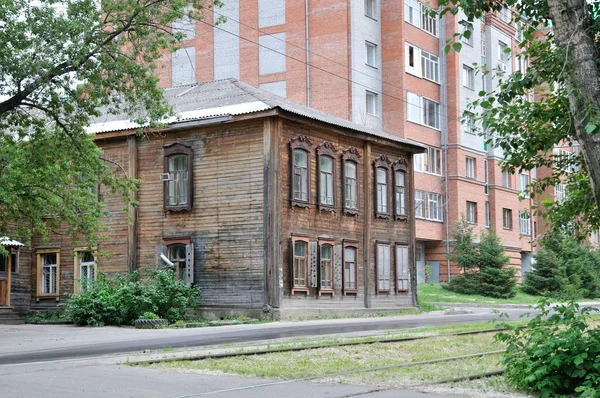 Tomsk ia Siberian city in Russia. — Stock Image Tomsk Siberian City Russia Royalty Free Stock Images