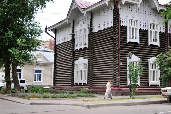 Tomsk ia Siberian city in Russia. — Stock Image Tomsk Siberian City Russia Stock Image